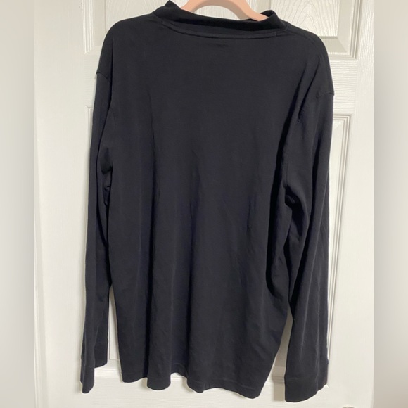CROFT&BARROW Black Mockneck Sweater - Picture 3 of 3
